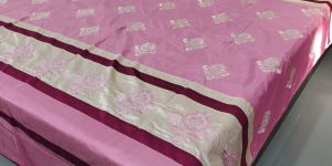 Satin Patch Work Bed Sheets