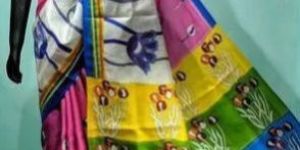 Ladies Kantha Stitch Saree