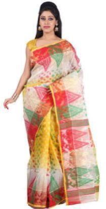 Ladies Tant Jamdani Saree