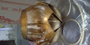 Glass Candle Holders