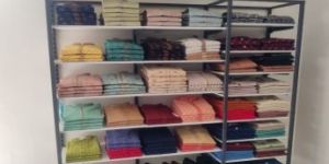 Wall Mounted MS Garment Display Rack