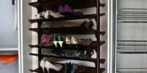 Rotating Shoe Rack