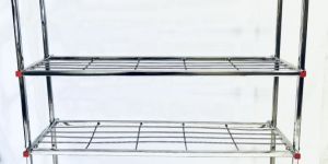 Premium Stainless Steel Shoe Rack