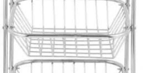 Stainless Steel Square Kitchen Trolley