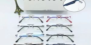 Cherol Metal Side Rimless Optical Eyewear Frame