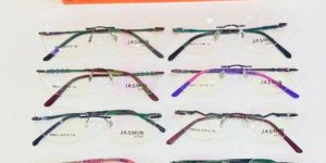 Jasmin Eyewear Ladies Fancy Rimless Frame