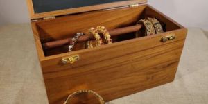 Teak Wood Bangle Box