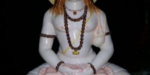 Marble Gorakh Nath Statue