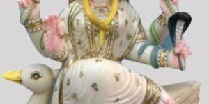 Marble Mansa Mata Statue