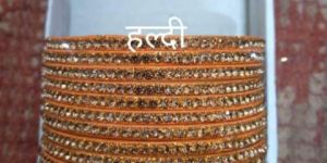 Haldi Jarkan Stone Bangles