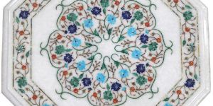 Marble Inlay Table Top