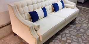 Back Quilting Wooden Sofa Set