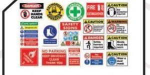 Safety Sticker Offset Printing Services