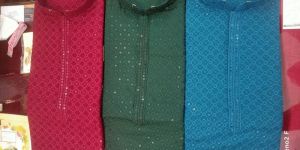 Mens Embroidered Kurta