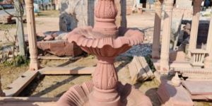 Red Sandstone Fountain