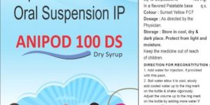 Cefpodoxime Proxetil 100 Mg Dry Syrup