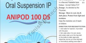 Cefpodoxime Proxetil 100 Mg Dry Syrup