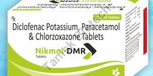 Diclofenac Potassium Paracetamol Chlorzoxazone Tablet