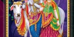 Diamond Collection 2x3 Radha Krishna Ceramic Poster Tiles