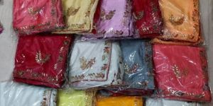 Chiffon Hand Work Sarees