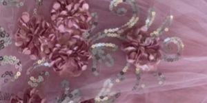 Fancy Baby Frock Net Fabric