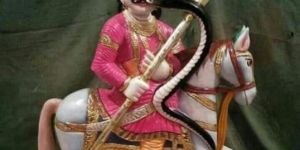 Marble Baba Ramdev Statue