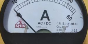 Analog Projection Ampere Meter