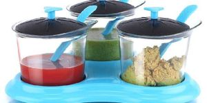 3 Pcs Kitchen Masala Storage Box Set