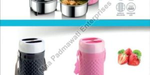 3 Pcs Plastic Insulated Lunch Box Set