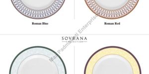 Round Glassware Dinner Plate 11 Inches