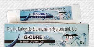 Choline Salicylate Lignocaine Hydrochloride Mouth Ulcers Gel