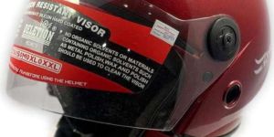 Plastic Open Face Bike Helmet