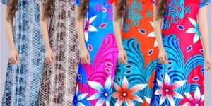 Printed Nighty Dress for Women