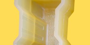 I Section Shaped Silicone Plastic Interlocking Paver Moulds