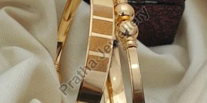 Golden Casual Wear Brass Bangle