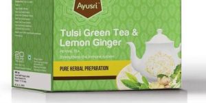 Lemon Ginger Tulsi Green Tea