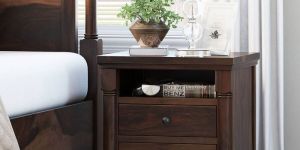 Bolton Solid Wood Bedside Table