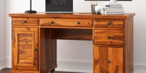 Buli Solid Wood Study Table