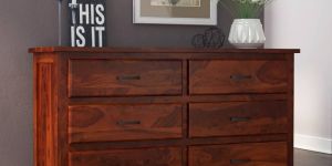 Rishiya Solid Wood Dresser