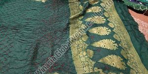 Ladies Bandhani Silk Saree