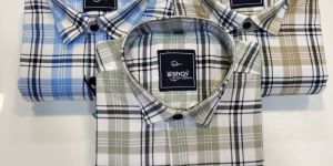 Mens Cotton Check Shirts