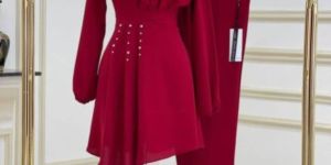 Women Fancy Pink Co-ord Set