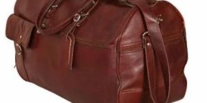 Unisex Leather Luggage Bag