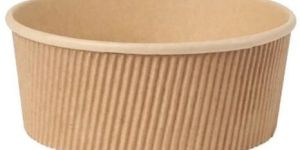 1100 Ml Ripple Paper Container