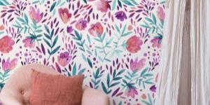 Natural Floral Wallpaper