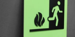 Fire Exit Braille Signage