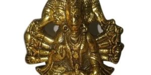Brass Panchmukhi Hanuman