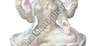 Marble Lakshmi Mata Statue