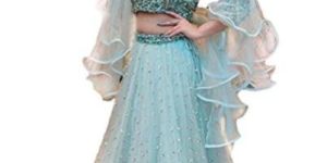 Net Lehenga Choli Set