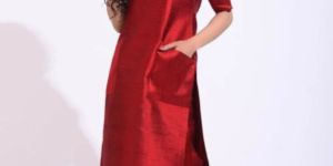 Raw Silk Kurti